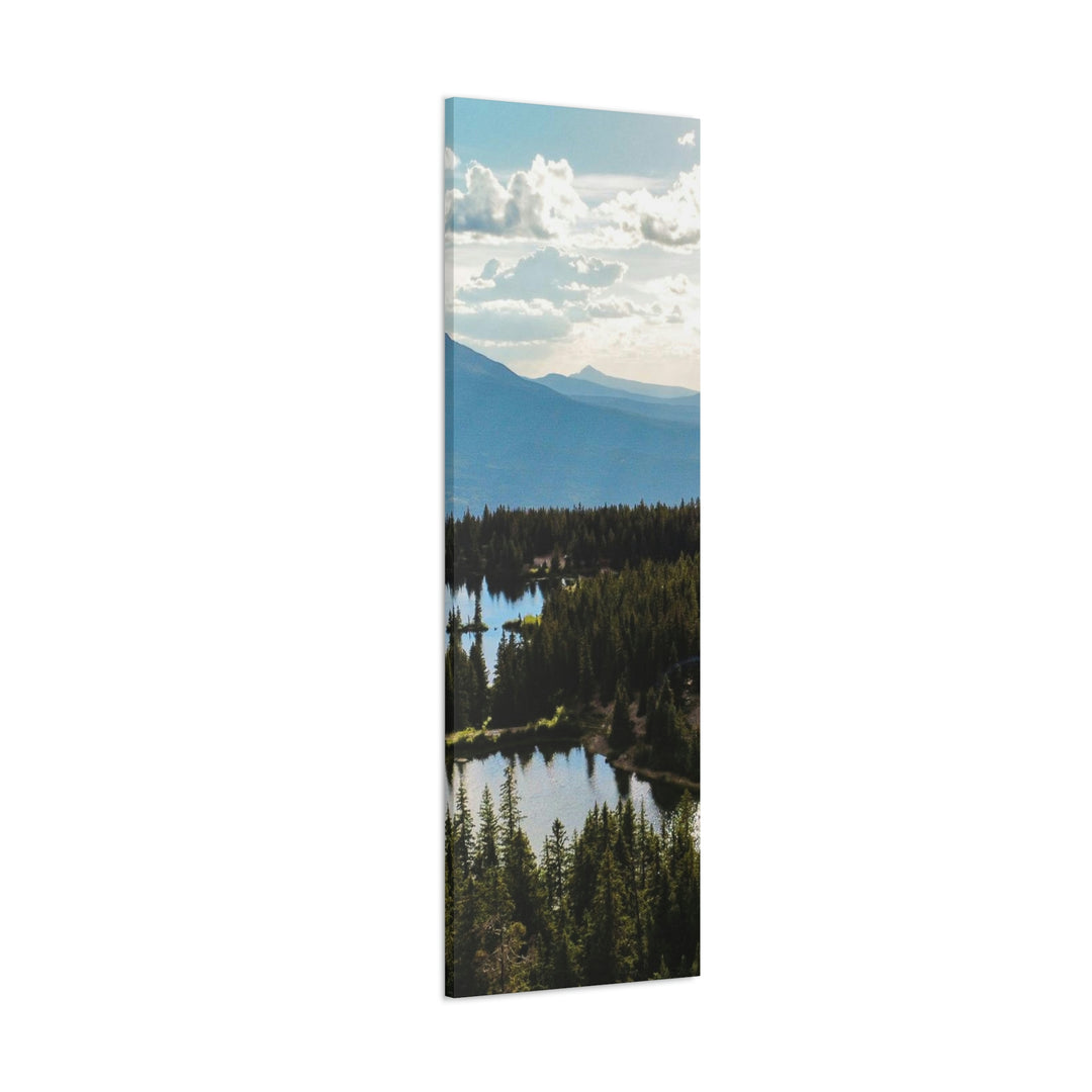 Cool Mountain Lakes - Canvas