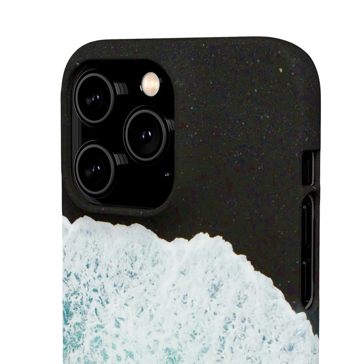 A Wave on Volcanic Sand - Phone Case