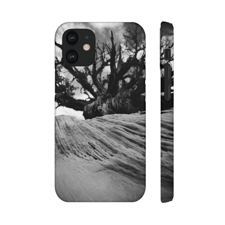 Desert Reach in Black and White - Phone Case