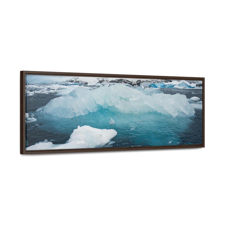 Floating Ice - Canvas with Frame