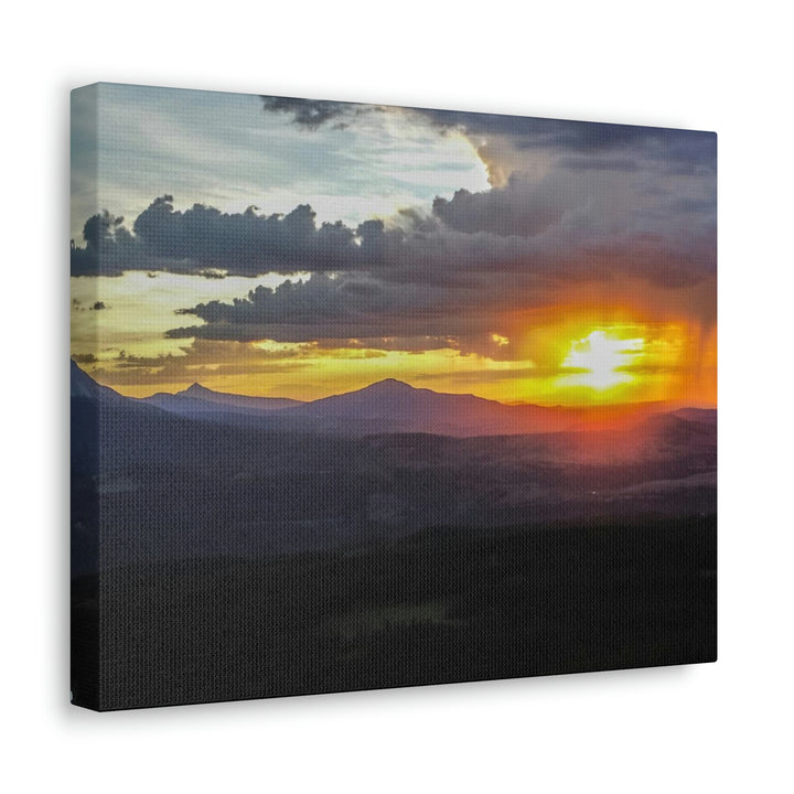 Rainy Sunset - Canvas