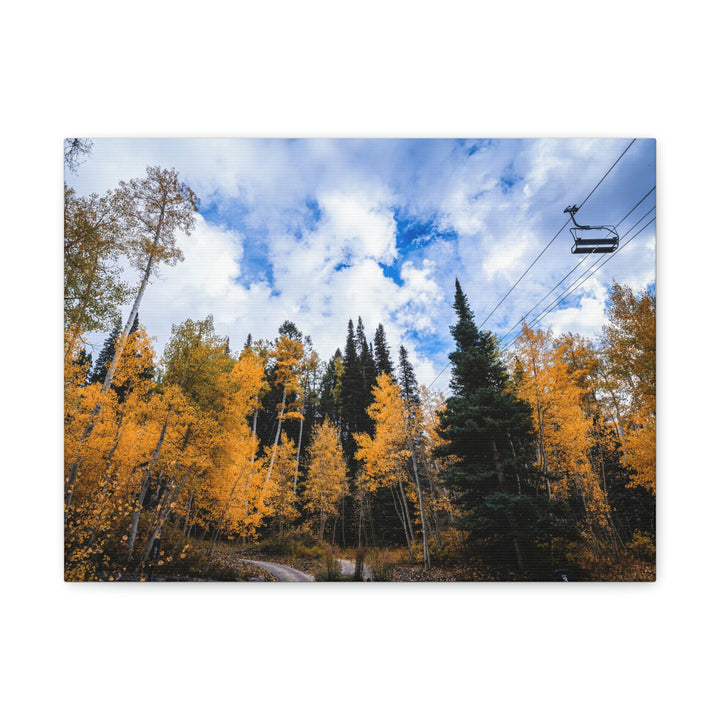 Chairlift in Suspension - Canvas