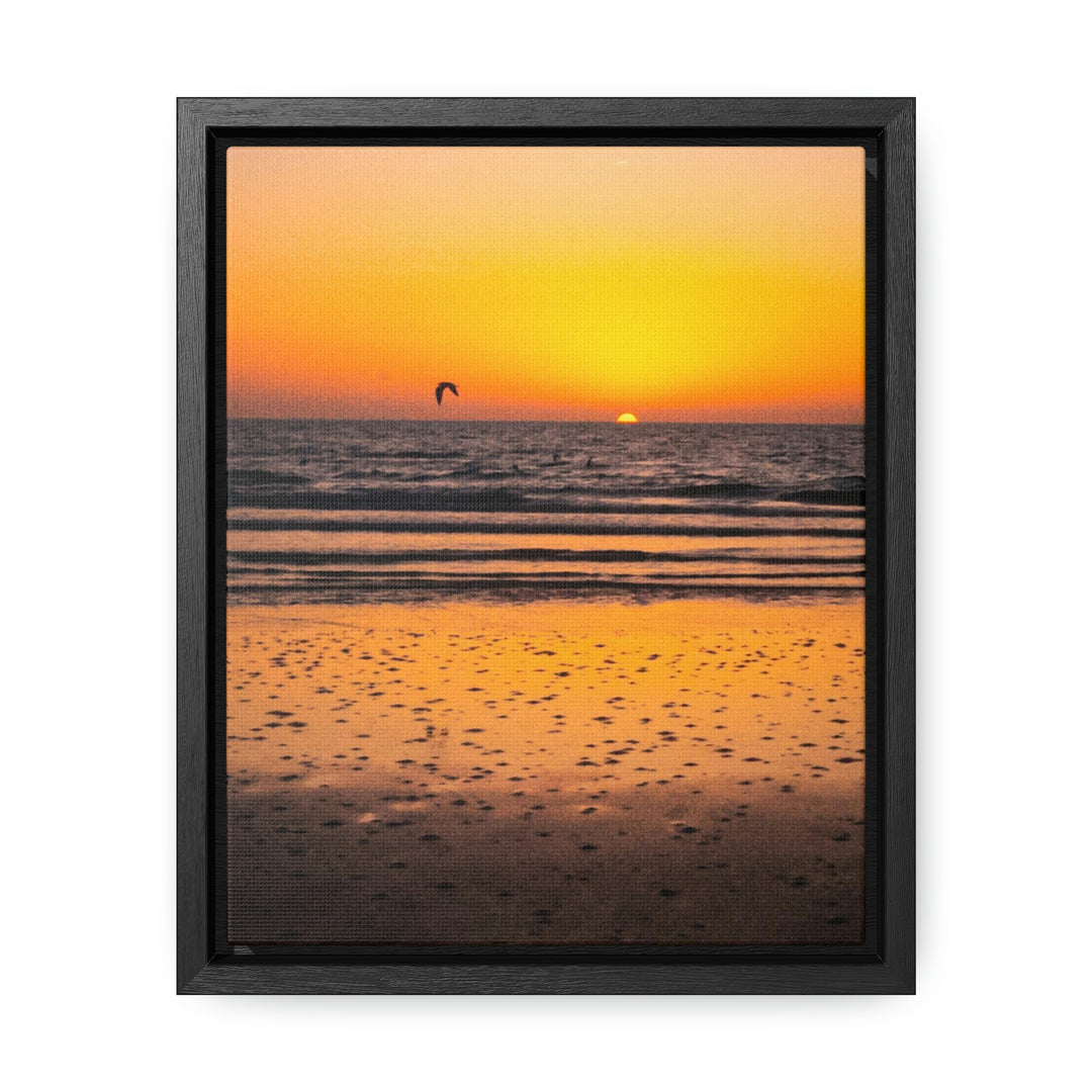 Sunrise on the Sea - Canvas with Frame