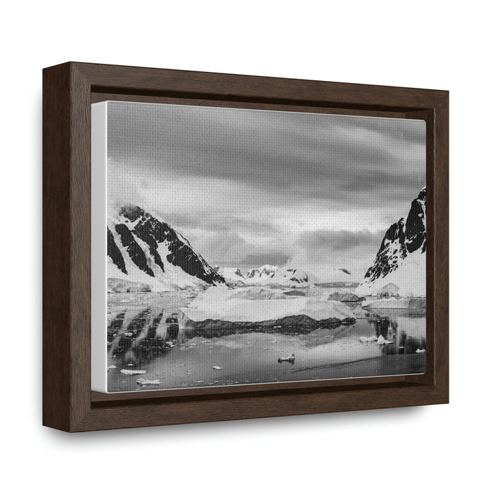 A Still Day in Black and White - Canvas with Frame