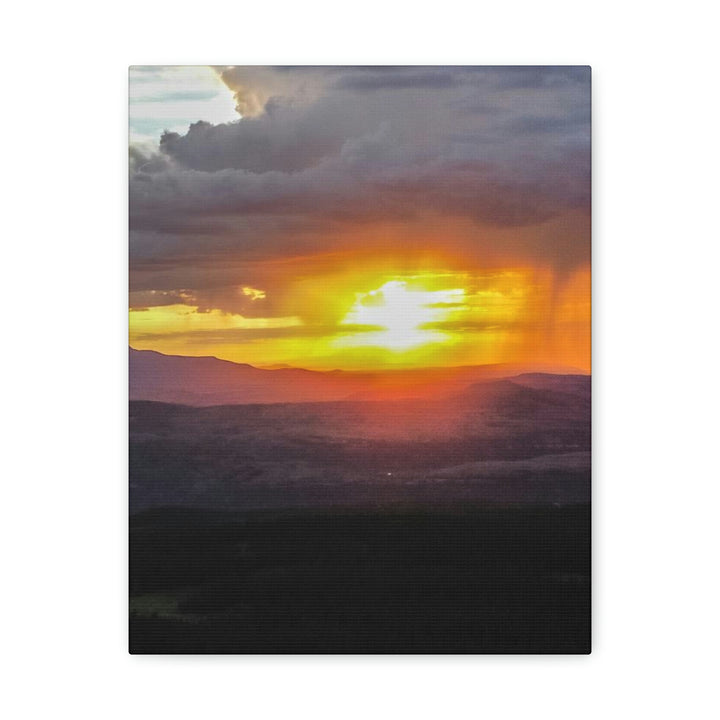 Rainy Sunset - Canvas