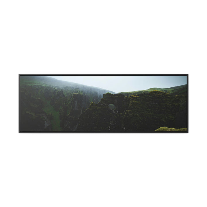 Mystical Canyon - Canvas with Frame