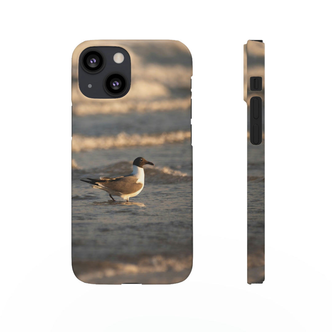 Laughing Gull in the Surf - Phone Case