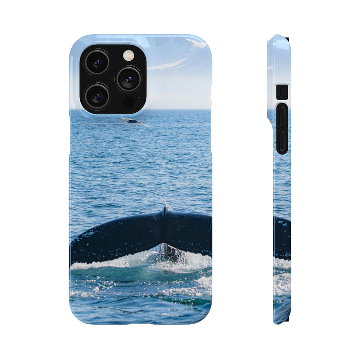 A Whale and A Mountain - Phone Case