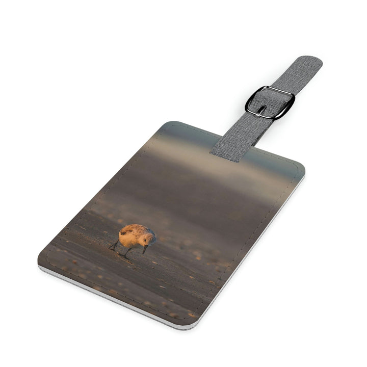 Feeding Sanderling - Luggage Tag - Visiting This World