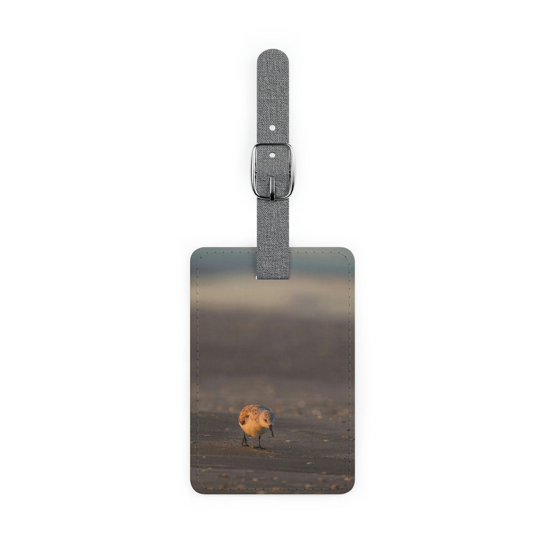 Feeding Sanderling - Luggage Tag - Visiting This World