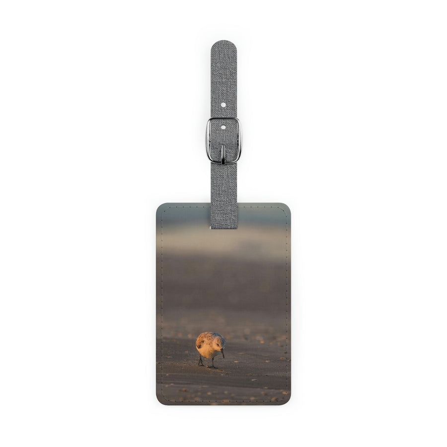 Feeding Sanderling - Luggage Tag - Visiting This World