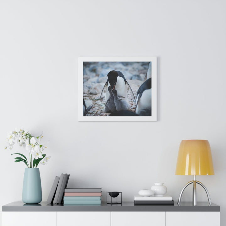 Feeding Time - Framed Print - Visiting This World