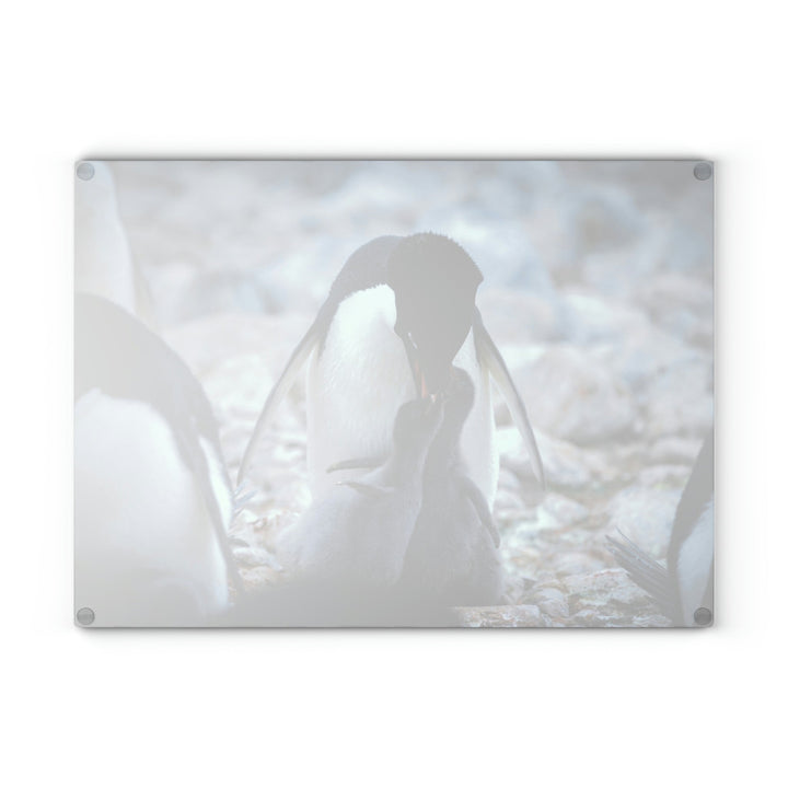 Feeding Time - Glass Cutting Board - Visiting This World