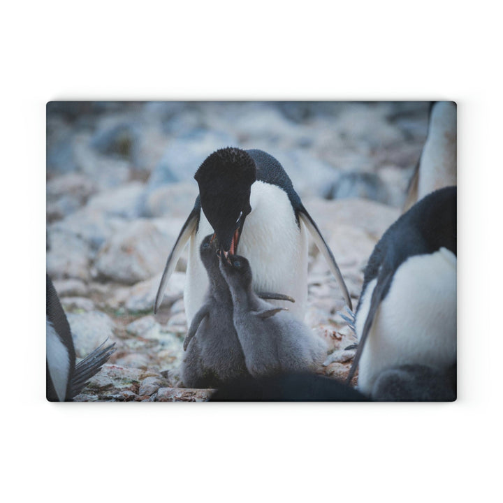 Feeding Time - Glass Cutting Board - Visiting This World