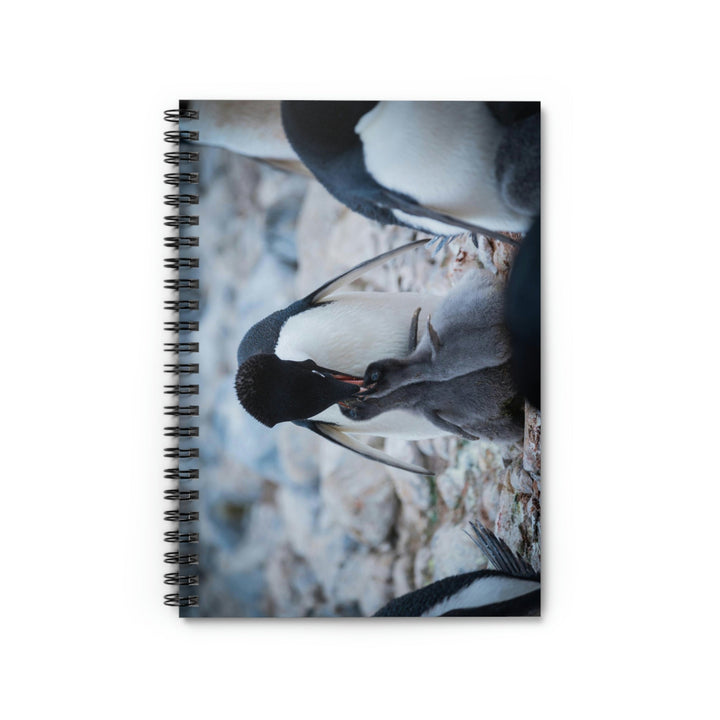 Feeding Time - Spiral Ruled Line Notebook - Visiting This World