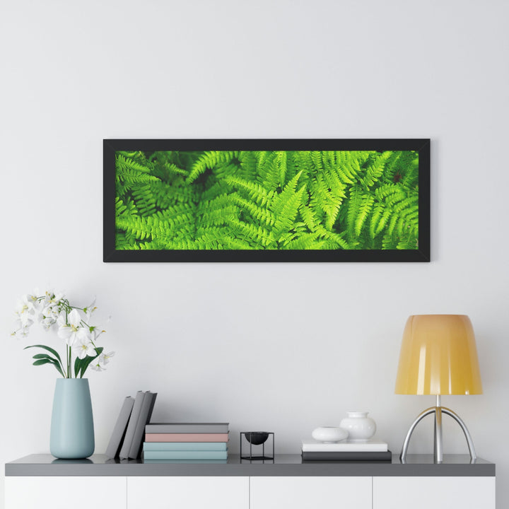 Ferns, Ferns, Ferns - Framed Print - Visiting This World