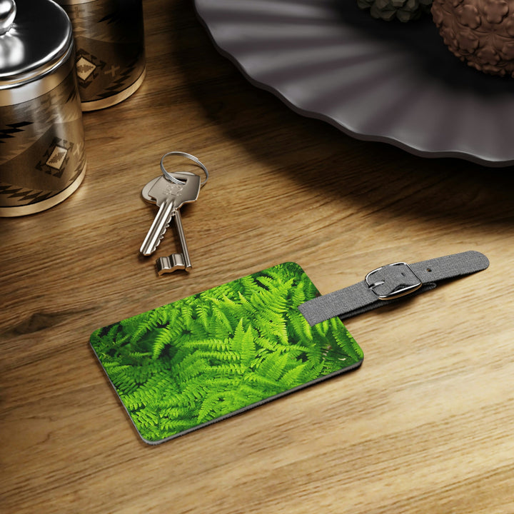Ferns, Ferns, Ferns - Luggage Tag - Visiting This World