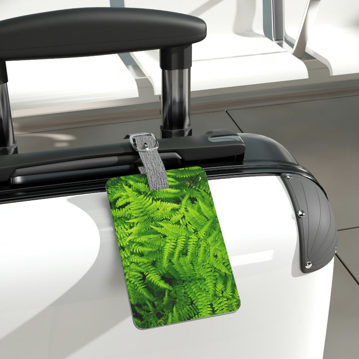 Ferns, Ferns, Ferns - Luggage Tag - Visiting This World