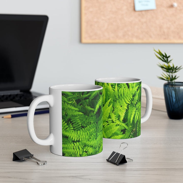 Ferns, Ferns, Ferns - Mug 11oz - Visiting This World