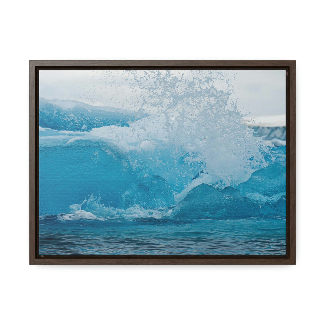 Freezing Splash - Canvas with Frame