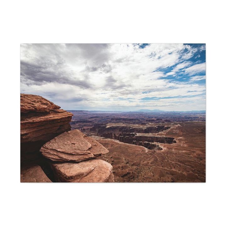 The Canyon Below - Canvas