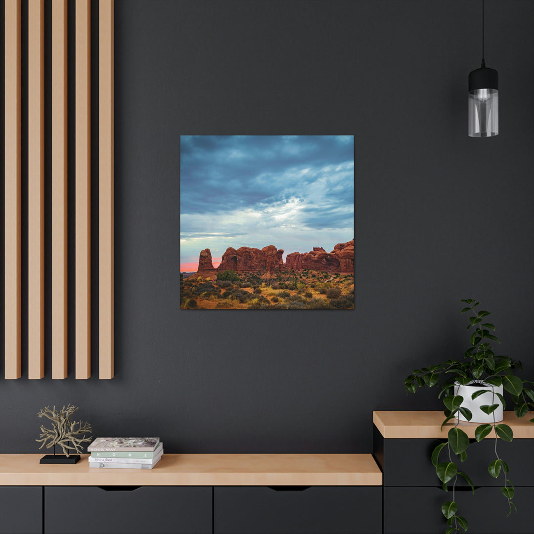 Arches at Sunset - Canvas