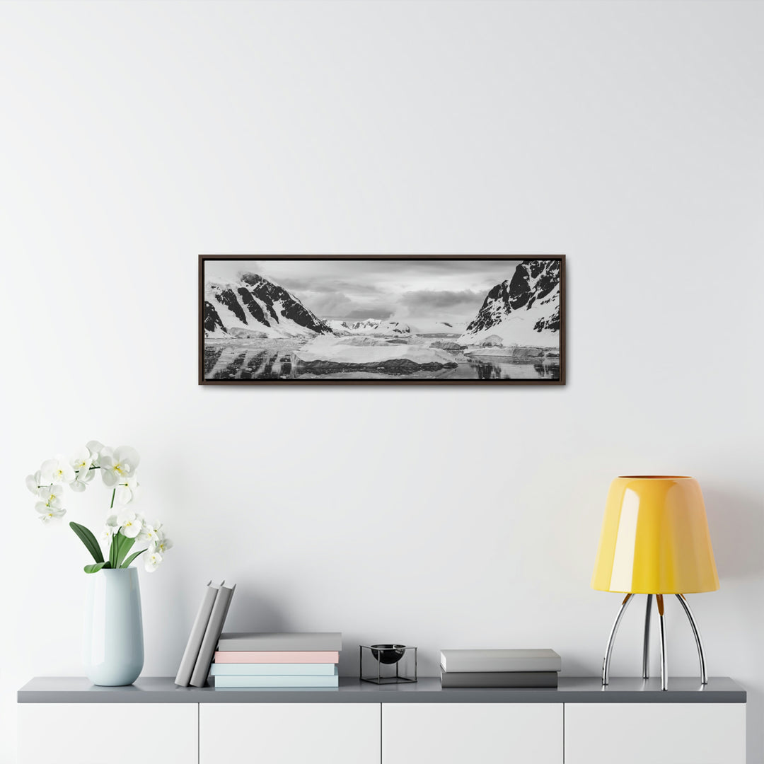 A Still Day in Black and White - Canvas with Frame