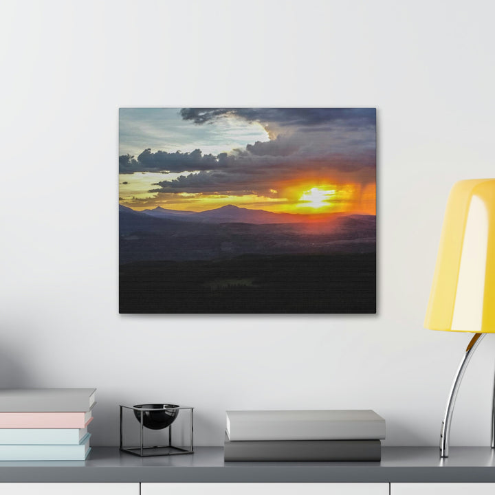 Rainy Sunset - Canvas