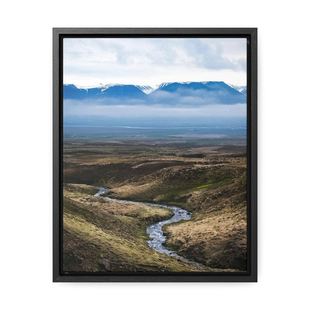 The Fog Approaches - Canvas with Frame