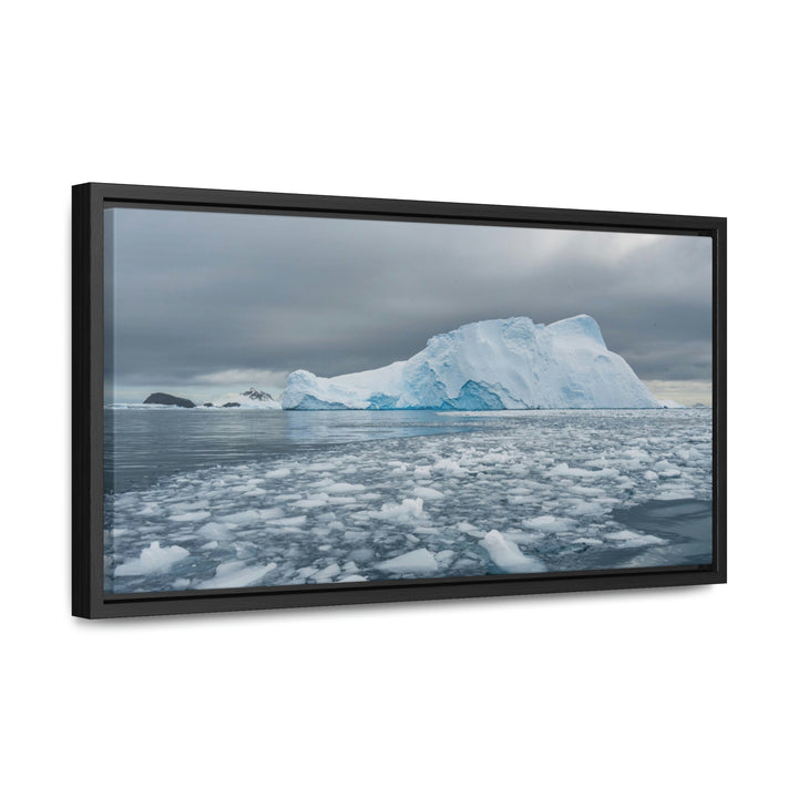 Lane of Ice - Canvas with Frame