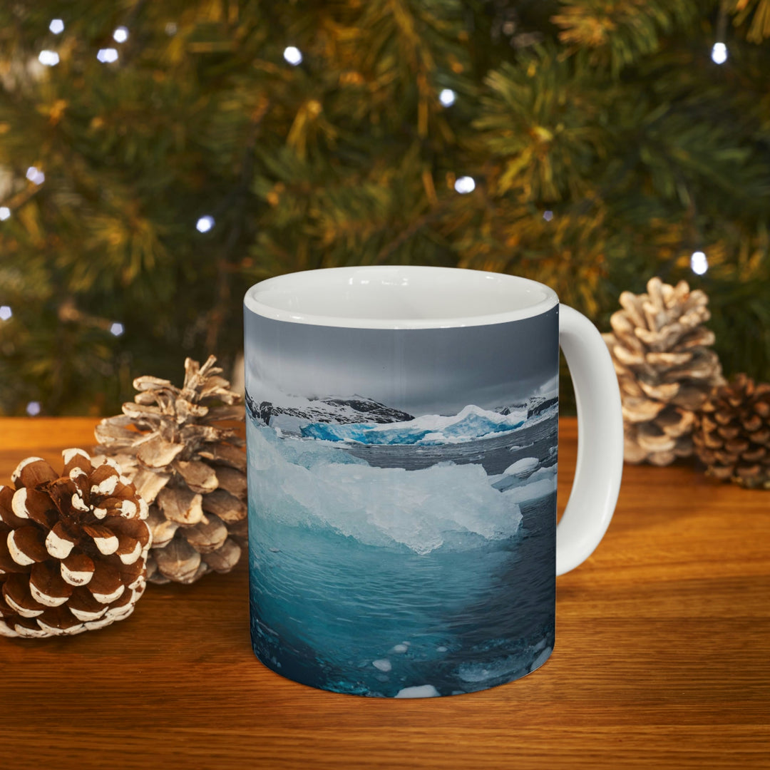 Floating Ice - Ceramic Mug 11oz - Visiting This World