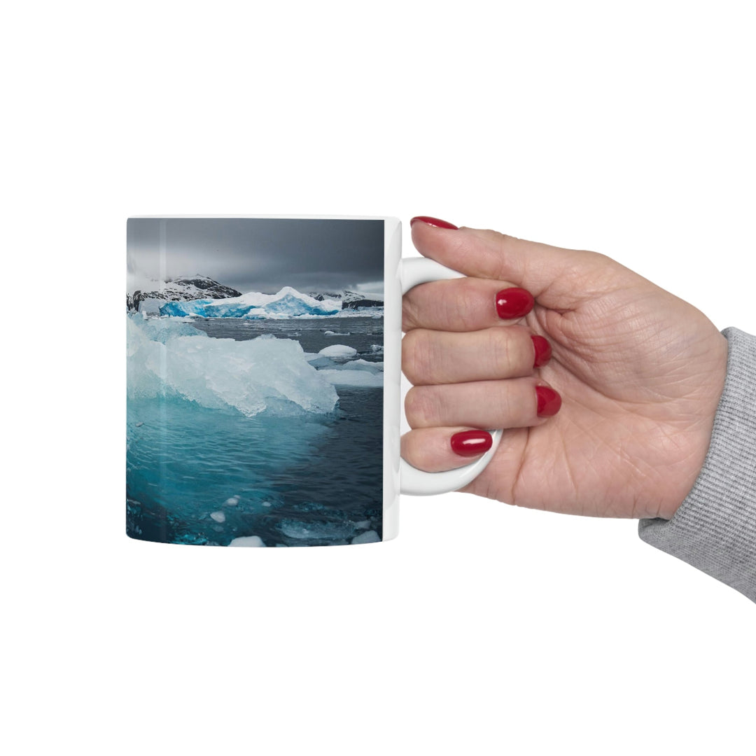 Floating Ice - Ceramic Mug 11oz - Visiting This World