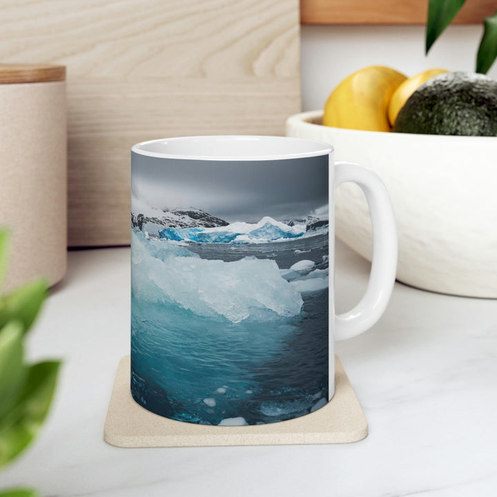 Floating Ice - Ceramic Mug 11oz - Visiting This World