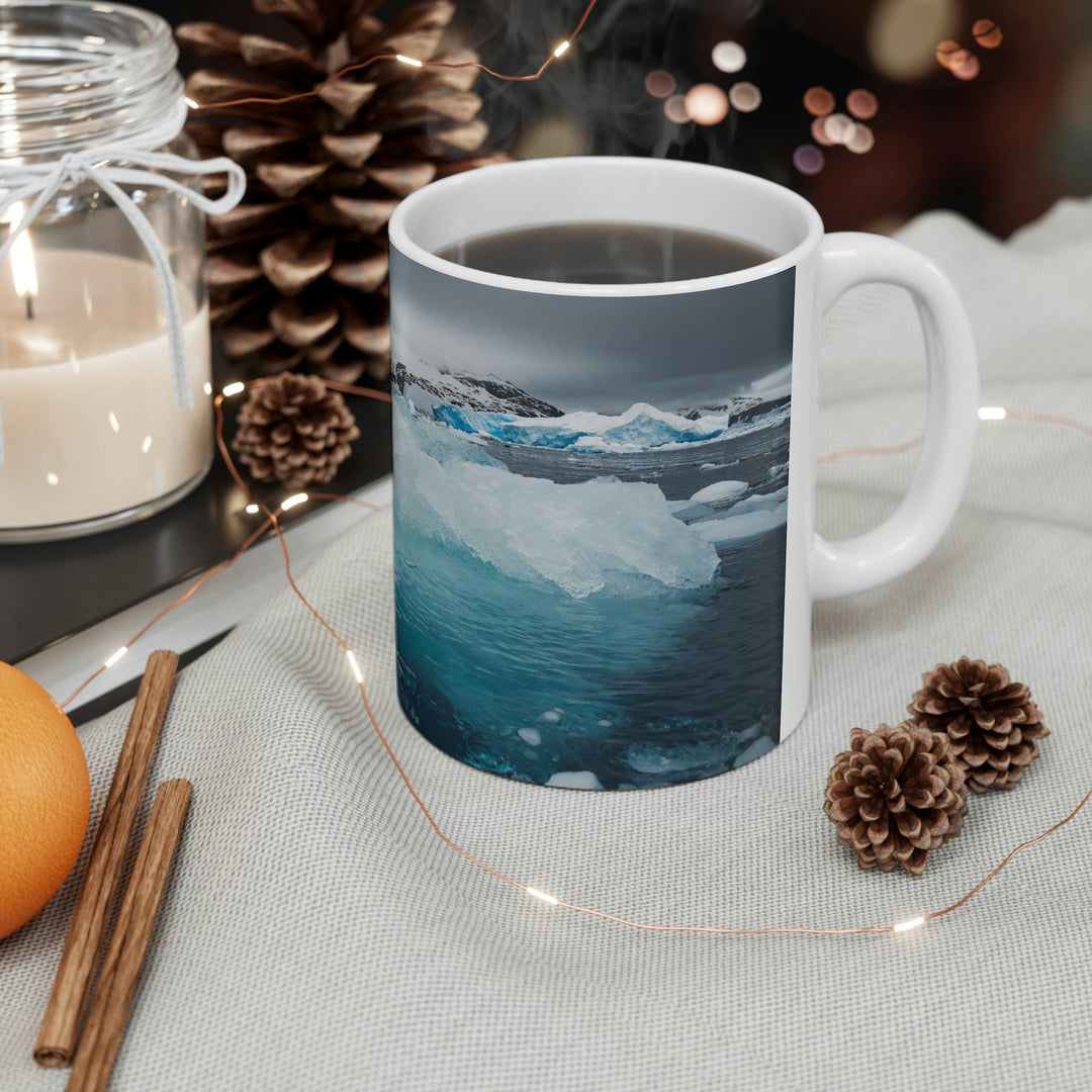 Floating Ice - Ceramic Mug 11oz - Visiting This World