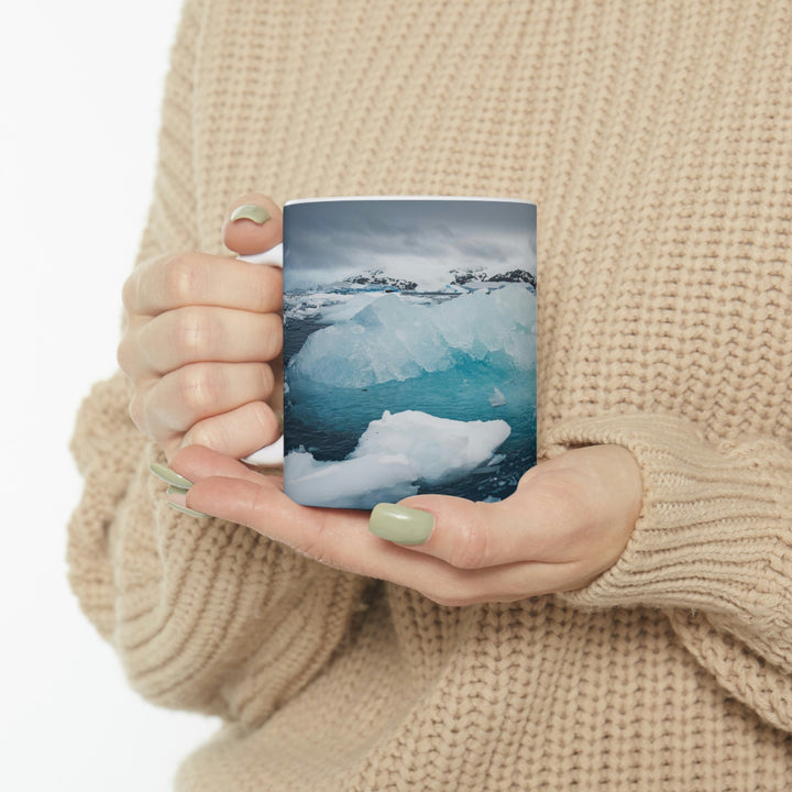 Floating Ice - Ceramic Mug 11oz - Visiting This World