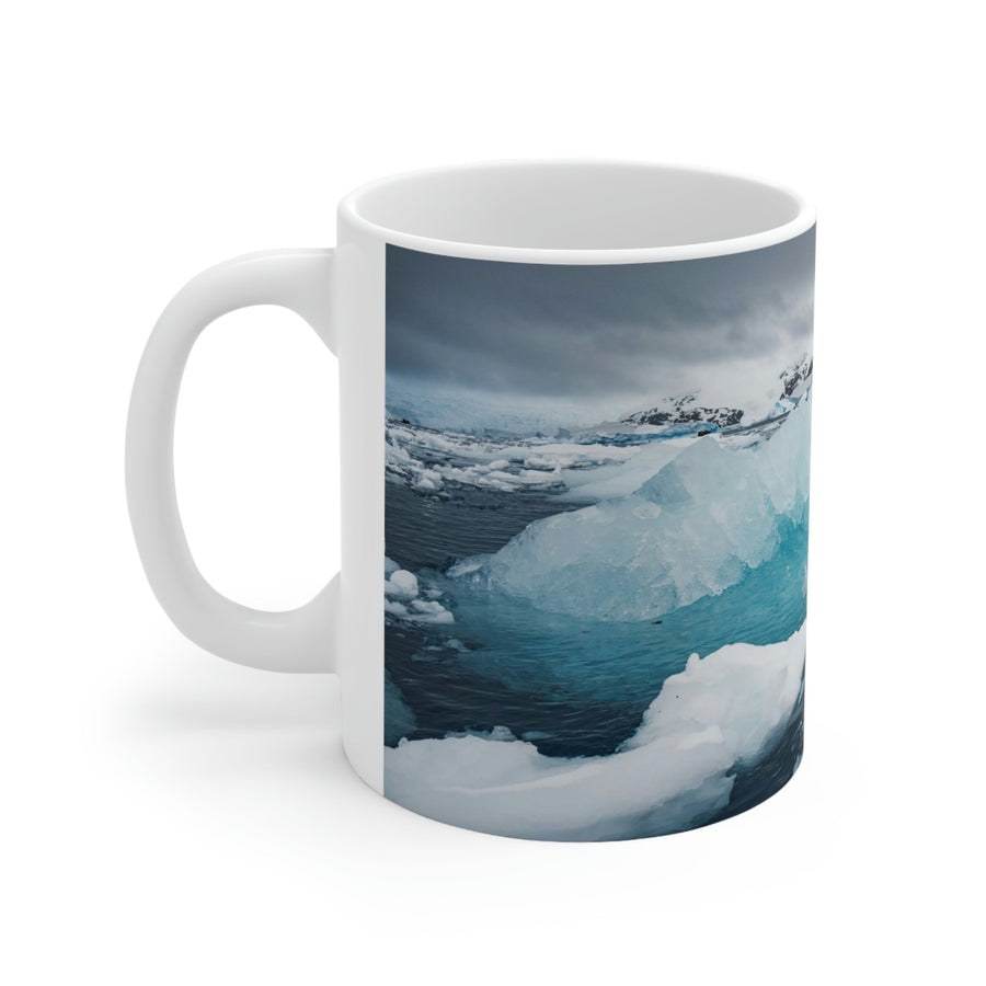 Floating Ice - Ceramic Mug 11oz - Visiting This World