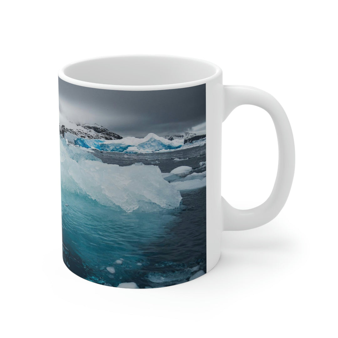 Floating Ice - Ceramic Mug 11oz - Visiting This World