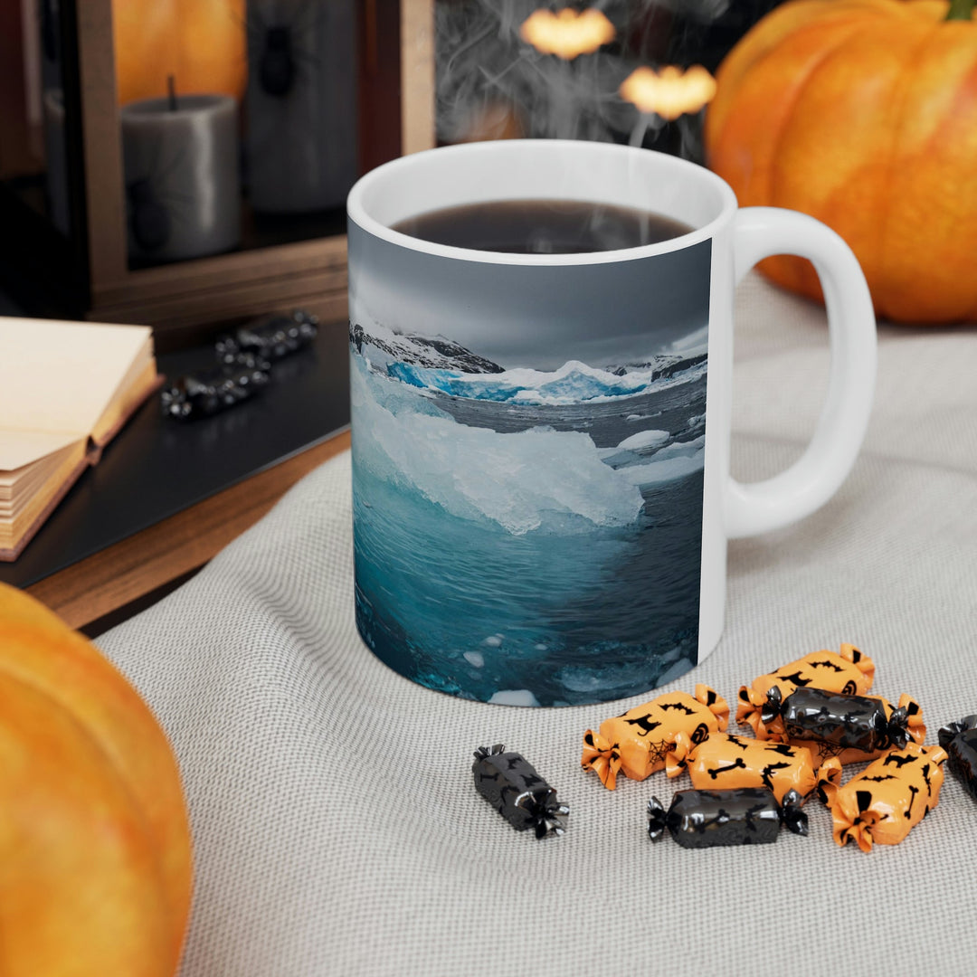 Floating Ice - Ceramic Mug 11oz - Visiting This World