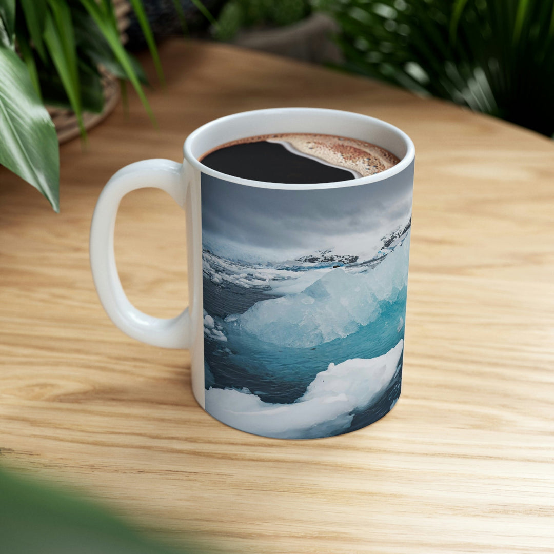 Floating Ice - Ceramic Mug 11oz - Visiting This World