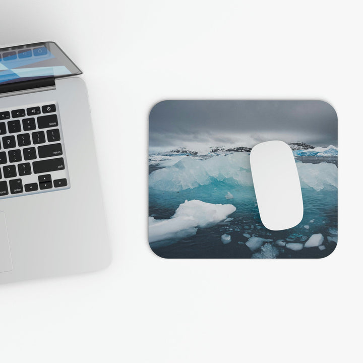 Floating Ice - Mouse Pad (Rectangle) - Visiting This World