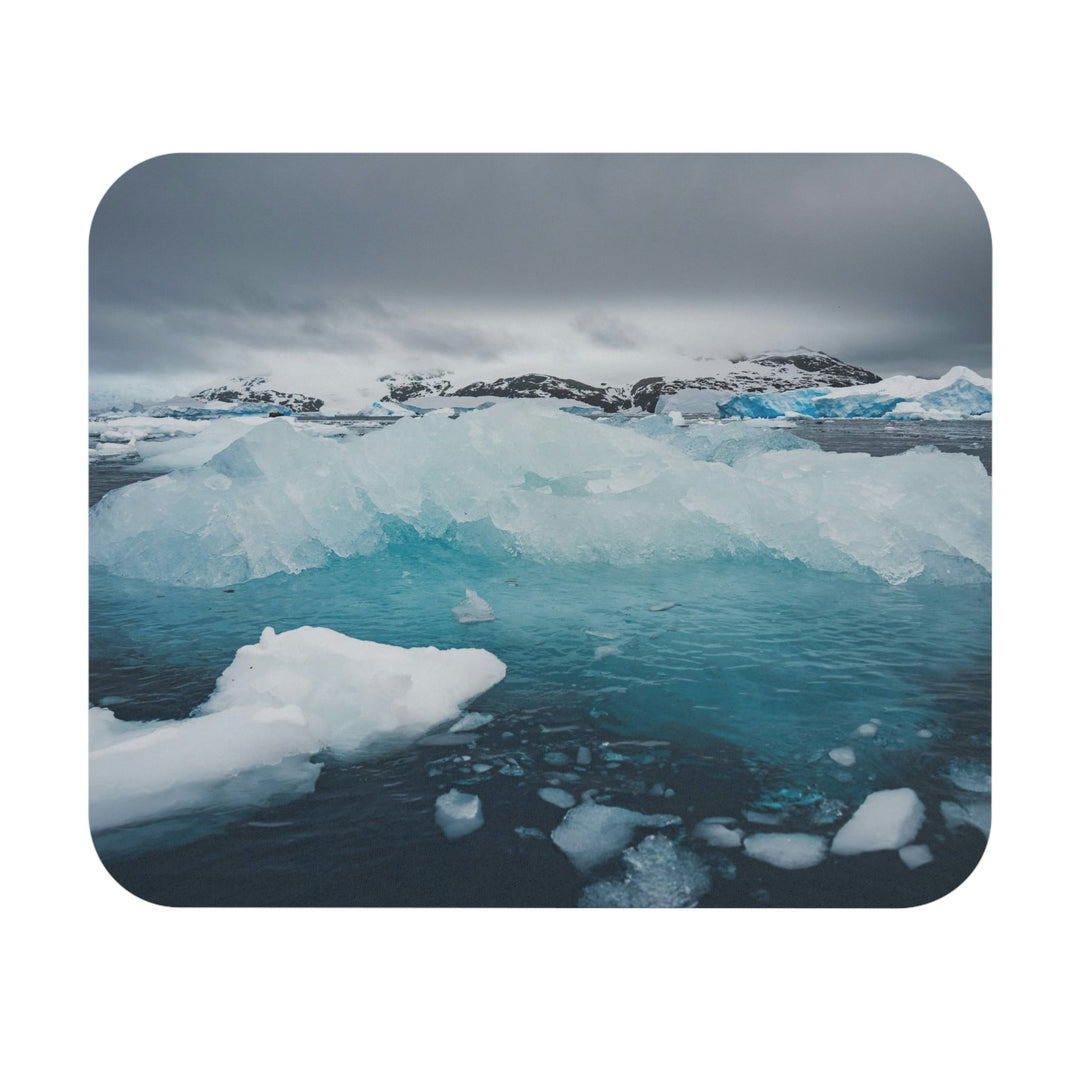 Floating Ice - Mouse Pad (Rectangle) - Visiting This World