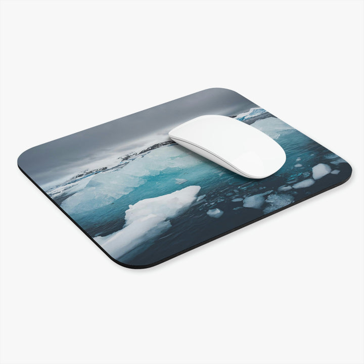 Floating Ice - Mouse Pad (Rectangle) - Visiting This World