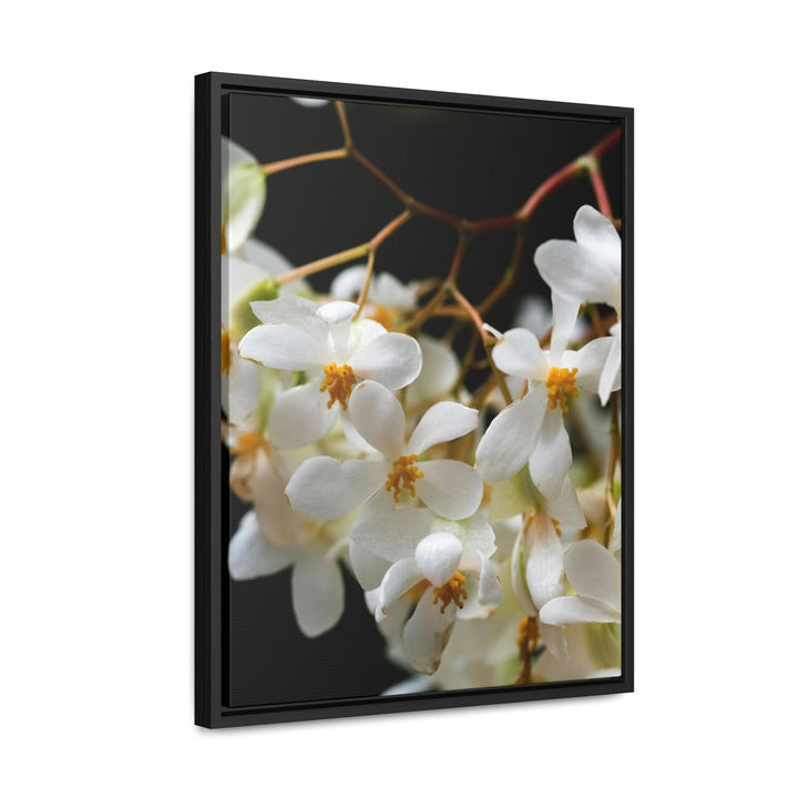 Floral Network - Canvas with Frame - Visiting This World