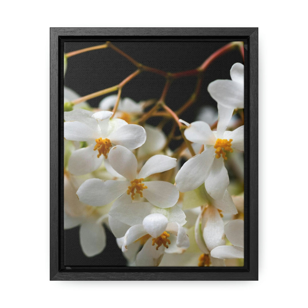 Floral Network - Canvas with Frame - Visiting This World