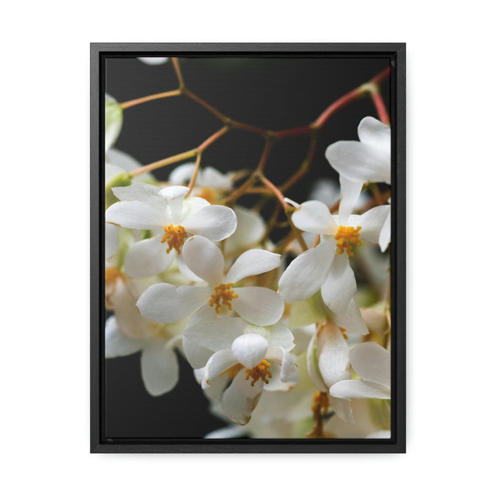 Floral Network - Canvas with Frame - Visiting This World