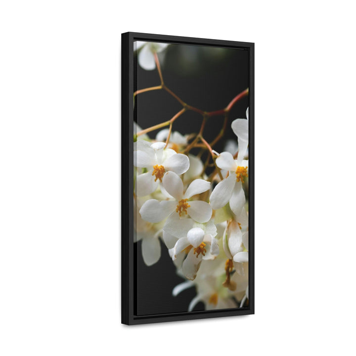 Floral Network - Canvas with Frame - Visiting This World