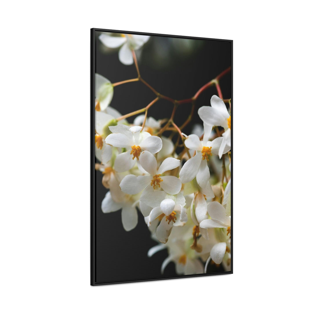 Floral Network - Canvas with Frame - Visiting This World