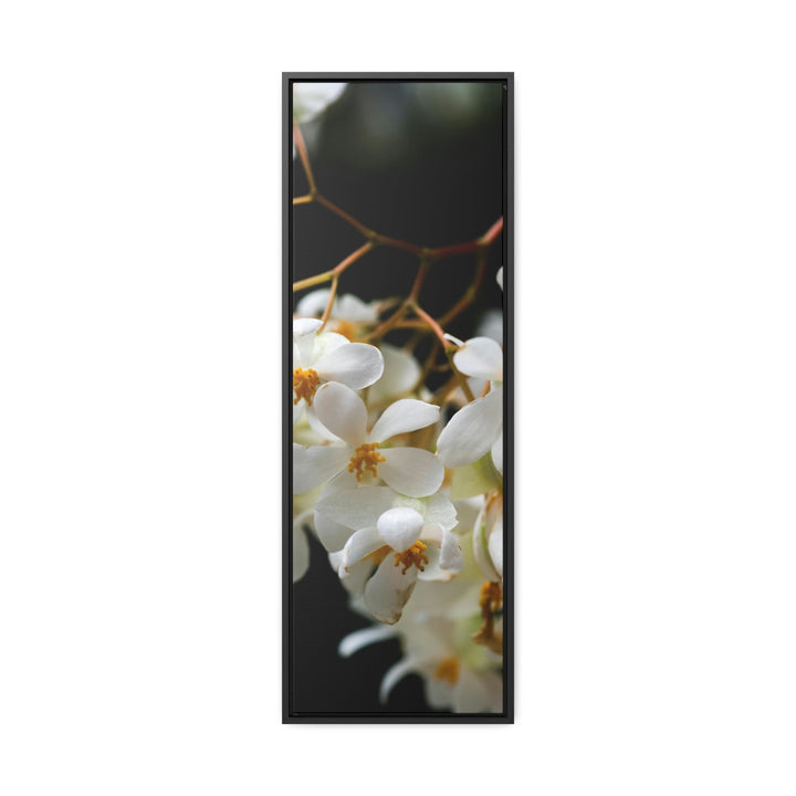 Floral Network - Canvas with Frame - Visiting This World