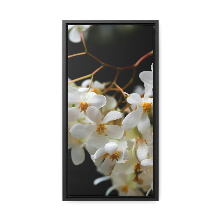 Floral Network - Canvas with Frame - Visiting This World