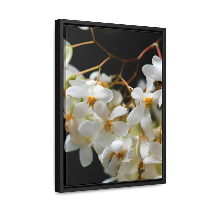 Floral Network - Canvas with Frame - Visiting This World